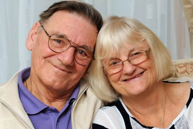 JPCT 281113 Golden wedding anniversary - Keith and Maureen Edwards. Photo by Derek Martin