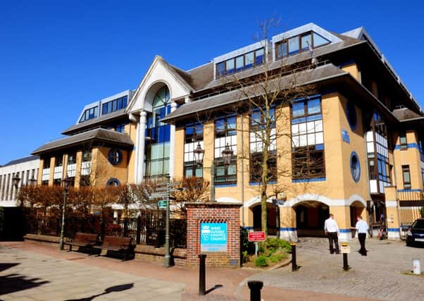 County Hall North, Horsham, West Sussex. Photo by Derek Martin