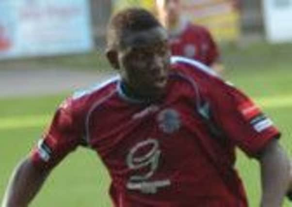 Bailo Camara struck twice in Hastings United's 3-0 win away to Margate