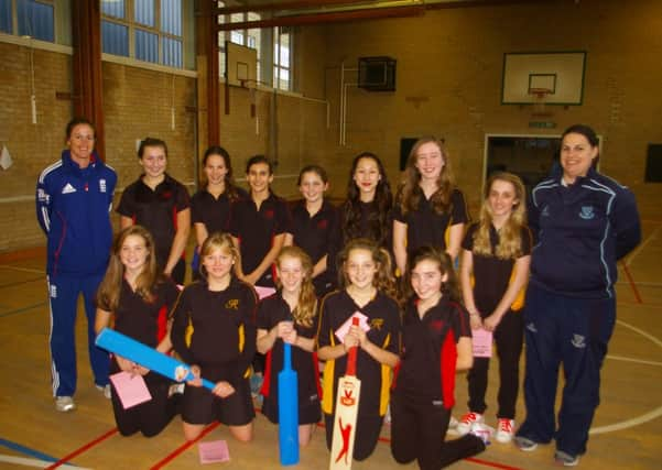 Robertsbridge Community College cricket masterclass