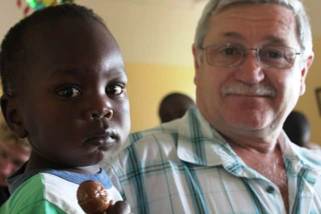 Rob with a young child in their care