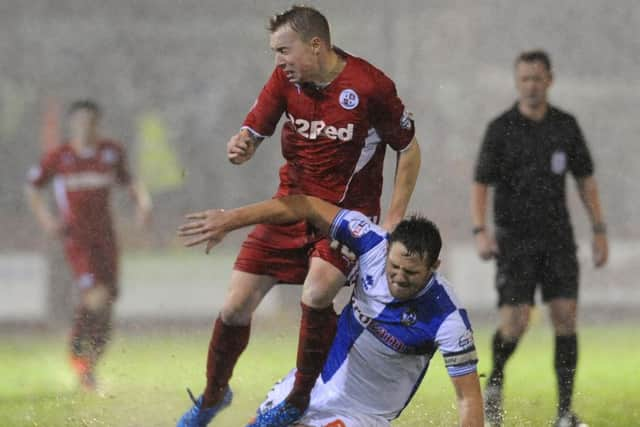 Crawley Town V Bristol Rovers FA Cup replay match abandoned (Pic by Jon Rigby)