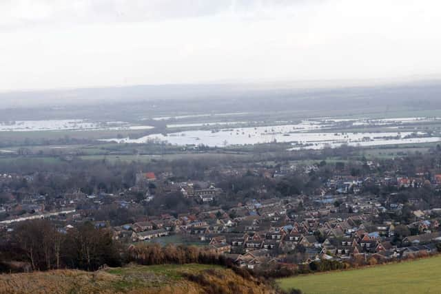 S01553H13  Floods to the north of Steyning