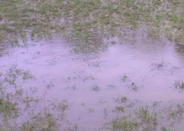 Hastings United's game away to Redhill has been postponed due to a waterlogged pitch