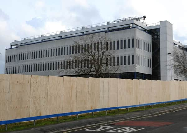 JPMT. Sussex House, Burgess Hill, before the building work starts. Pic Steve Robards