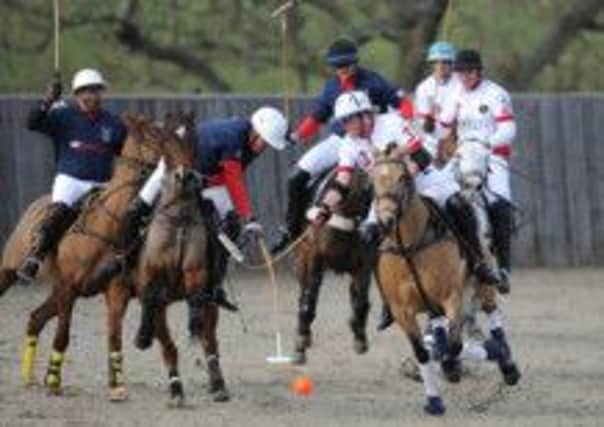 England vs USA at the 2012 polo test match at Hickstead, near Crawley