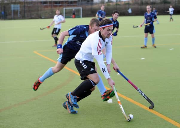 Tom Anguige won a penalty flick to give Horsham hope of a comeback