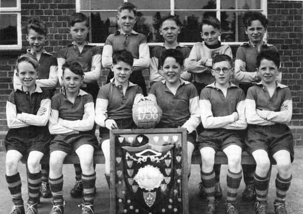 Lancing Primary School football team, 1958