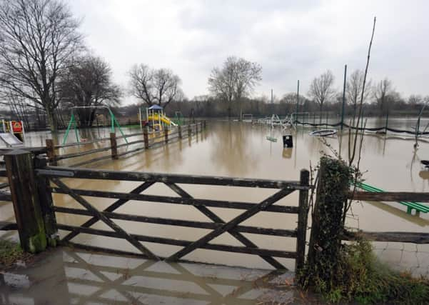 29/1/14- Flooding at The Clappers, Robertsbridge.