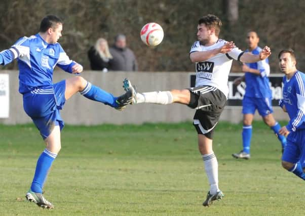 JPCT 220214 FOOTBALL: Loxwood v BBH. Photo by Derek Martin