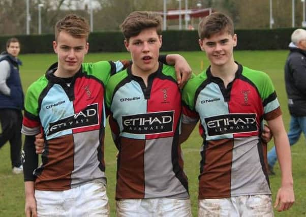 Heaths Quins U15 Trio