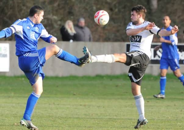 JPCT 220214 FOOTBALL: Loxwood v BBH. Photo by Derek Martin PPP-140224-103742004