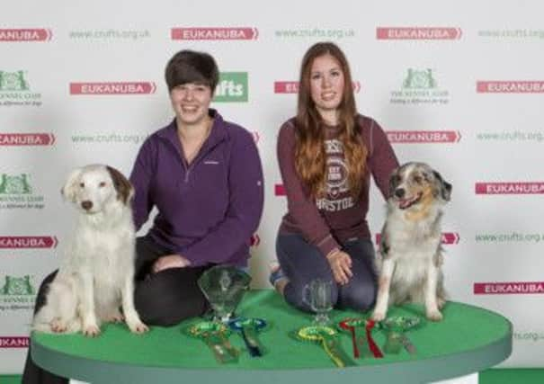 Kate Davies with Maisie and second place Naomi Hall with Fae photo: onEditionPicture