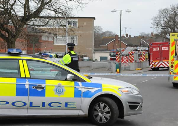 JPCT 200314 Fire at Millais School, Horsham. Photo by Derek Martin SUS-140320-181504001