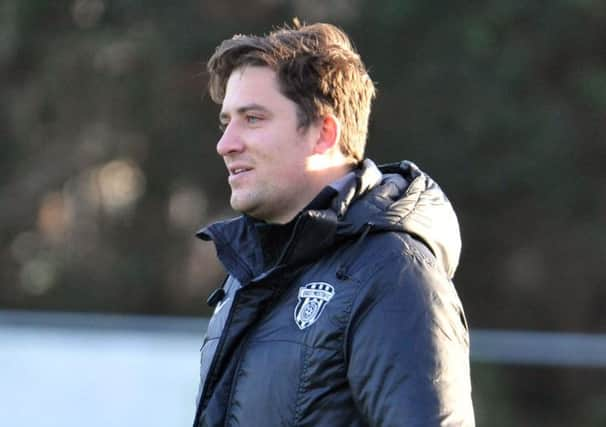 East Preston manager Dominic Di Paola