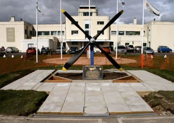 Work has being carried out at Shoreham Airport Community Memorial