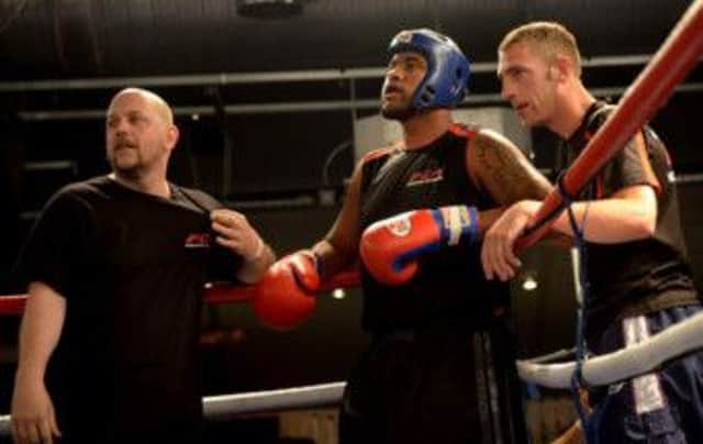 Freestyle Combat Academy kickboxer Craig Douglin stands in his corner ready for action