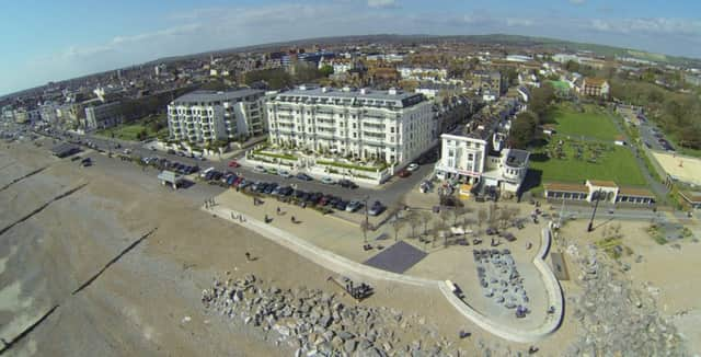 aerial view from Splashpoint, photo by Eddie Mitchell