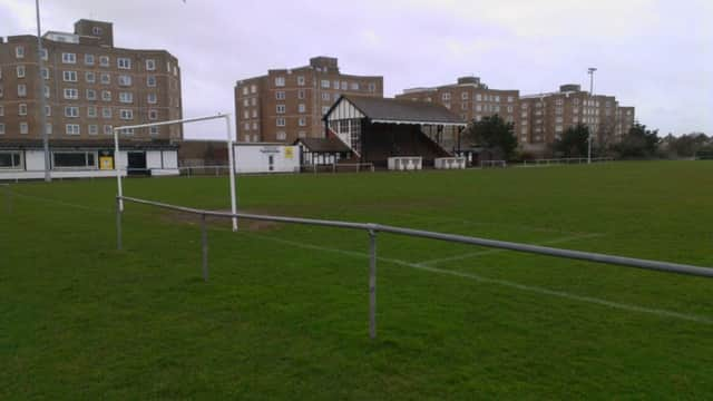 Bexhill United plan to lay a hard-standing material behind the eastern goal at The Polegrove if drawn at home in the FA Vase