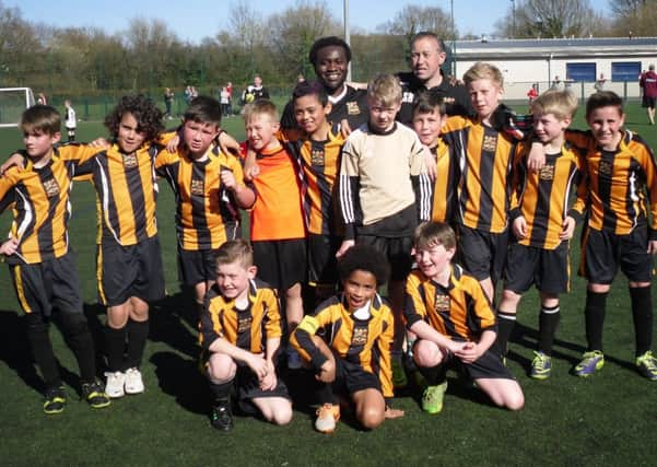 Crawley League Knockout Cup winners Three Bridges U10s SUS-140428-172331002