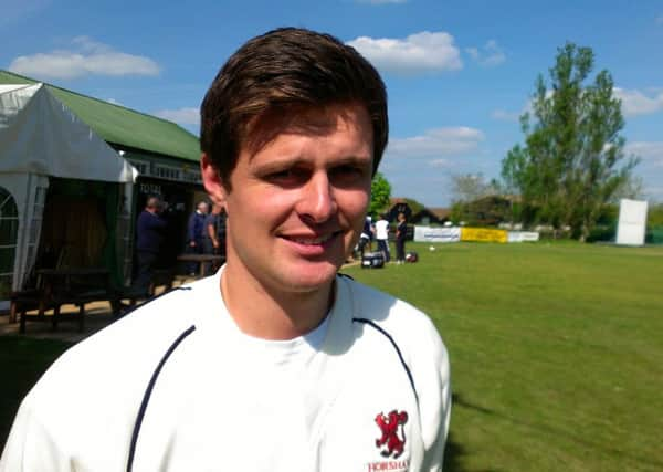 Horsham captain Sam Attfield SUS-140505-181706002