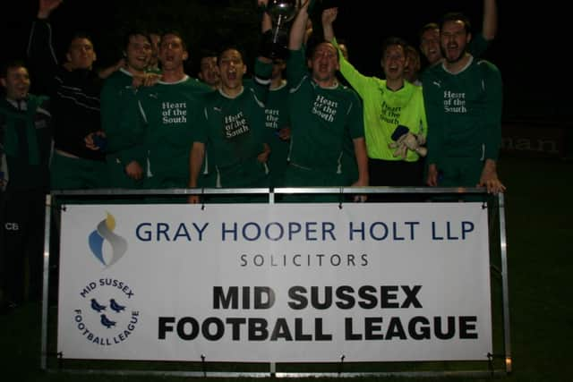 Framfield & Blackboys United who put their name on the Mowatt Cup for the first time