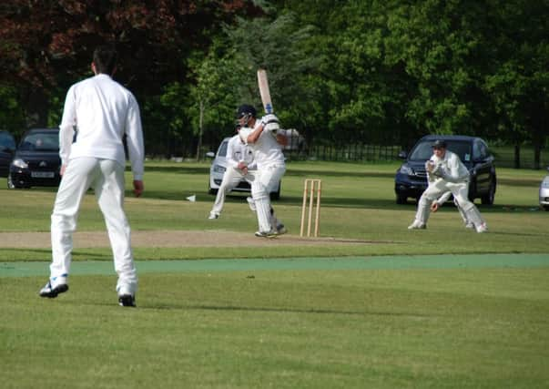 Steffan Piolet in action for Cuckfield