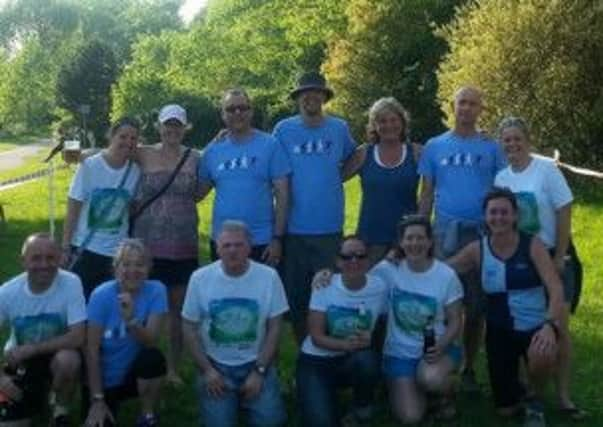 the BHR Green Belt Relay team