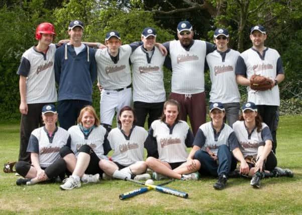 Chichester Falcons are working hard to get youngsters playing softball