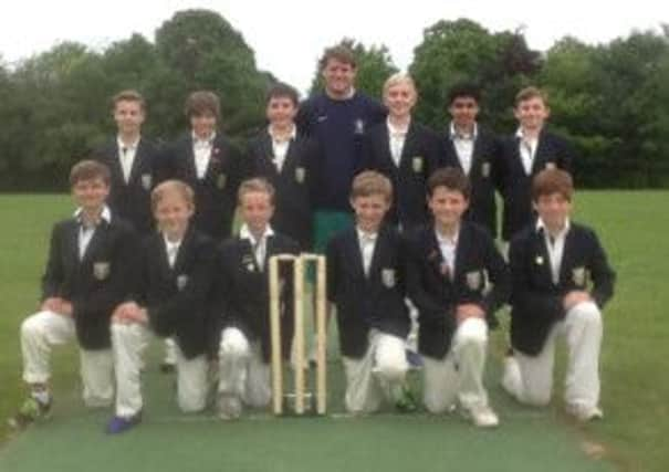 Warden Park's Year 7 cricket team