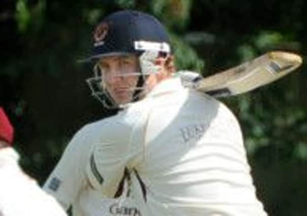 Owain Jones batting for Steyning against Rye on Saturday. Photo Derek Martin