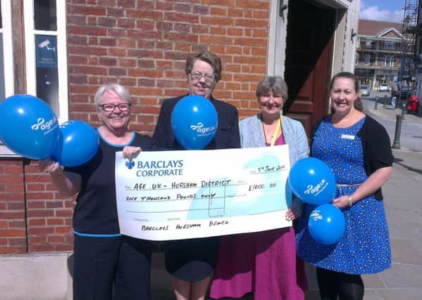 Lorraine Caswell, Lynda Mitchell, Deborah Johnston and Patricia Lefevre. Mandy Garman also helped but couldnt attend for the photo. SUS-140617-165405001