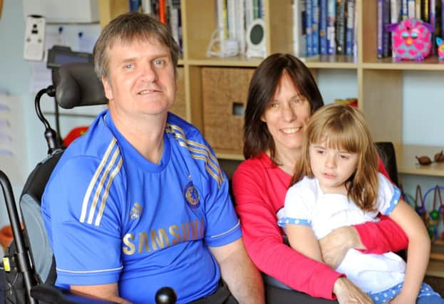 WH 230614 Gary and Dawn Allen, pictured with daughter Chelsea,