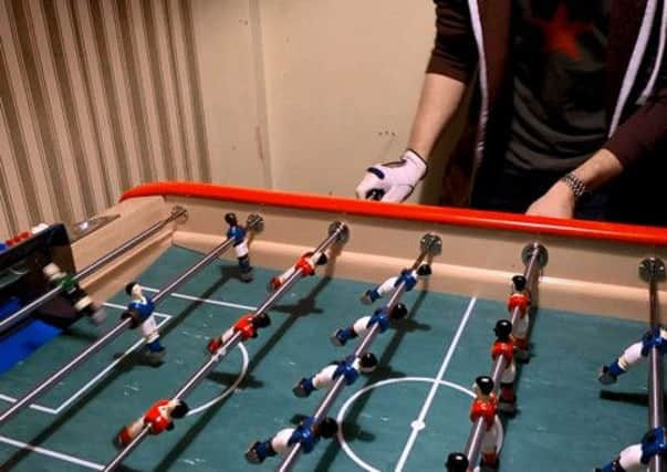 Table football fun