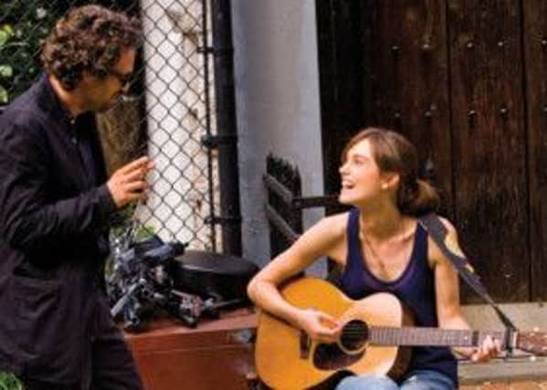 Mark Ruffalo and Keira Knightley in Begin Again. Photo: Andrew Schwartz