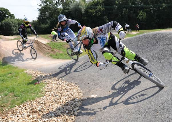 The BMX track in Leylands Park