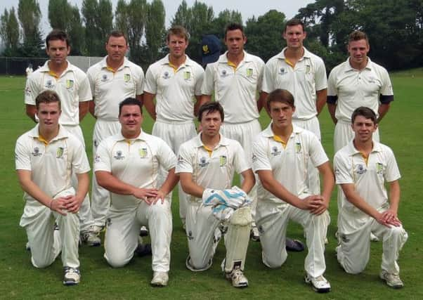 Ansty's promotion winning team