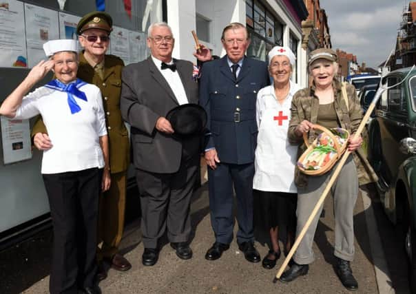 War Day. The Tamarisk Centre host their commemoration War Day. Pictured are volunteers. Littlehampton. Picture : Liz Pearce. LP040914WD03. SUS-140409-165507008