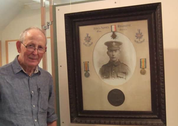 Steyning Museum - WW1 soldier SUS-140909-092847001