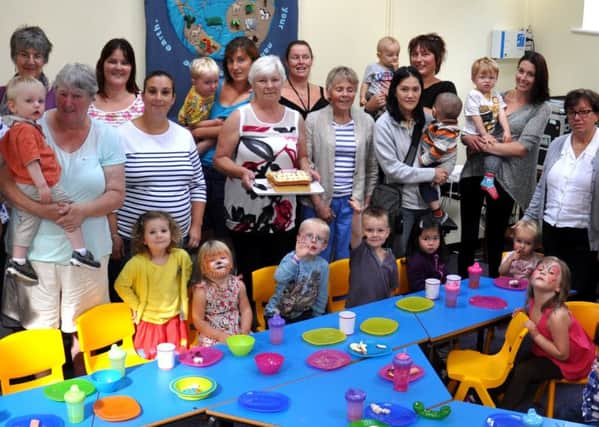 Chatterbox children and parents group celebrates eighth birthday. Pic by Mike Beardall, Oakfield Media SUS-140909-161638001