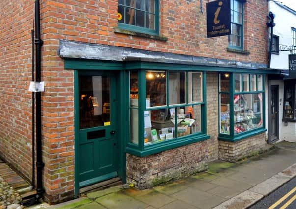 The Tourist Information Centre in Lion Street, Rye