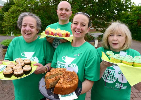 WH 260914 Macmillan Coffee morning at Pansas House in Ferring