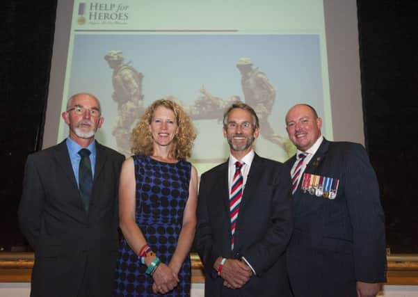 Founders of Help for Heroes visit Cranleigh School SUS-140110-112045001