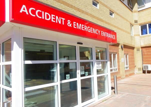 Worthing Hospitals A&E department