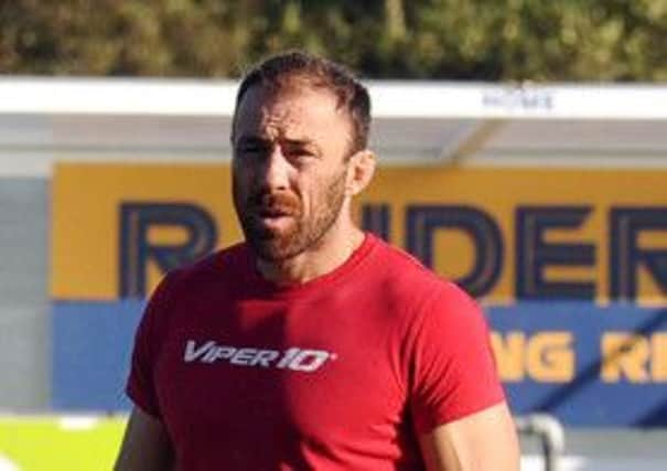 Worthing Raiders head coach Kieron Dawson