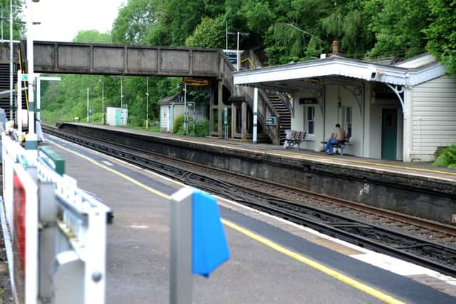 Fatality at Balcombe Railway Station. Pic Steve Robards