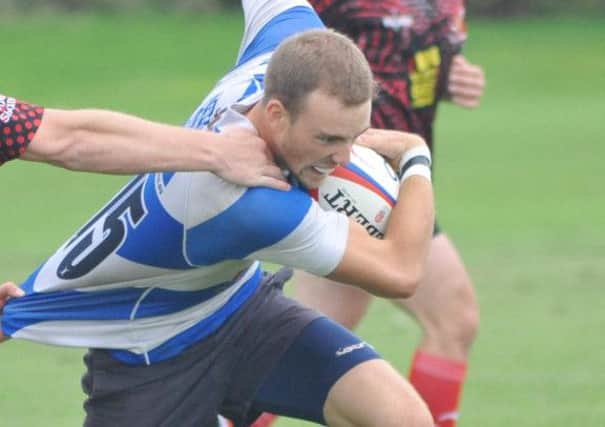 Tom Waring kicked Hastings & Bexhill Rugby Club's points in the 34-3 defeat away to Heathfield & Waldron on Saturday