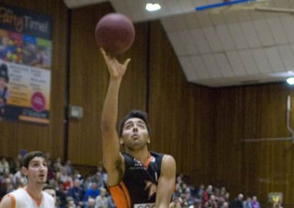 Selby Hind-Wills in action against Leicester