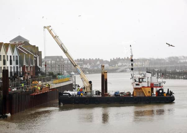 Tidal flooding could affect parts of Littlehampton over the weekend