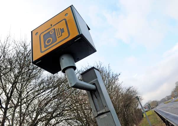 JPCT 130215 S15070023x Speed camera at A24 Dial Post caught three of Sussex's five worst speeders in 2014 -photo by Steve Cobb SUS-150213-094206001